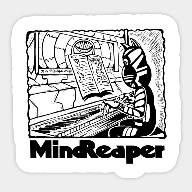 Stone Organ Sticker by Mind Reaper